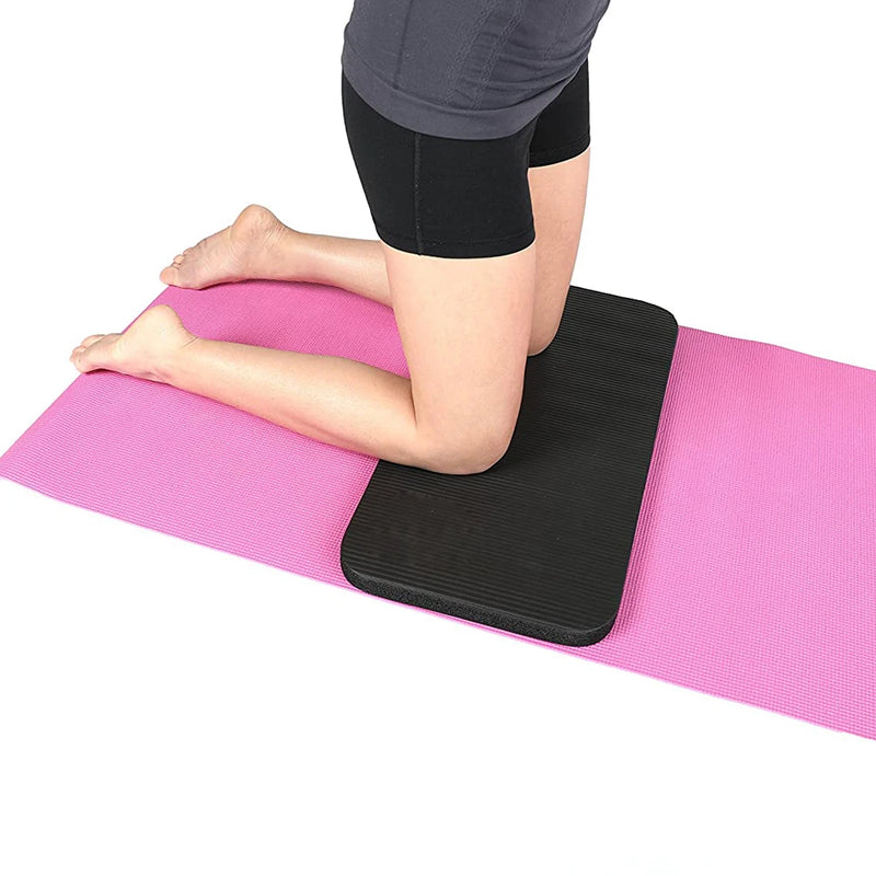 Joelheira extra grossa para ioga, 1.5cm, espuma antiderrapante, fitness, crossfit, pilates, treino, esporte, prancha, almofada, equipamento de ginástica