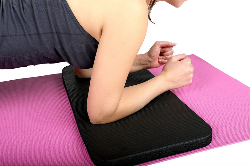 Joelheira extra grossa para ioga, 1.5cm, espuma antiderrapante, fitness, crossfit, pilates, treino, esporte, prancha, almofada, equipamento de ginástica