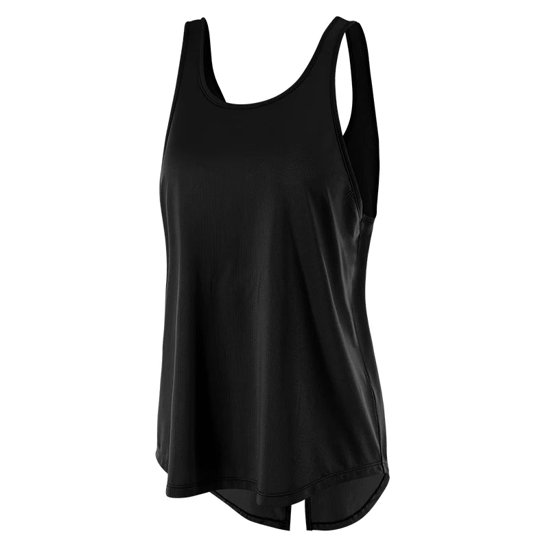 2022 novo yoga topos mulheres ginásio colete de fitness esporte topo sem mangas correndo yoga camisa secagem rápida esporte topo solto camisas esportivas