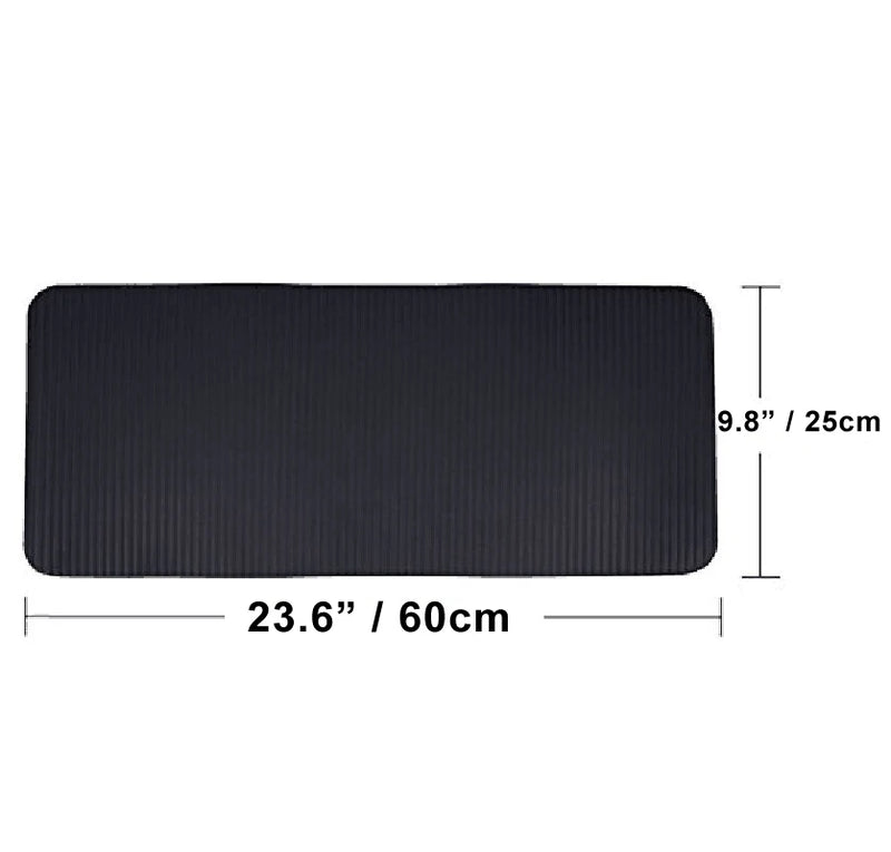 Joelheira extra grossa para ioga, 1.5cm, espuma antiderrapante, fitness, crossfit, pilates, treino, esporte, prancha, almofada, equipamento de ginástica