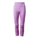 Cintura alta sem costura leggings esporte feminino colheita calças de yoga listra elástica capris ginásio treino leggings meninas fitness correndo collants