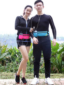 Correndo saco de cintura esportes fanny pacote das mulheres dos homens cinto saco telefone hidratação mochila à prova dwaterproof água correndo acessórios água