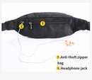 Hcankcan casual à prova dwaterproof água saco de cintura dos homens moda camuflagem bum hip pacote dinheiro telefone fanny saco para mulheres ykk zíper bolsa de ombro