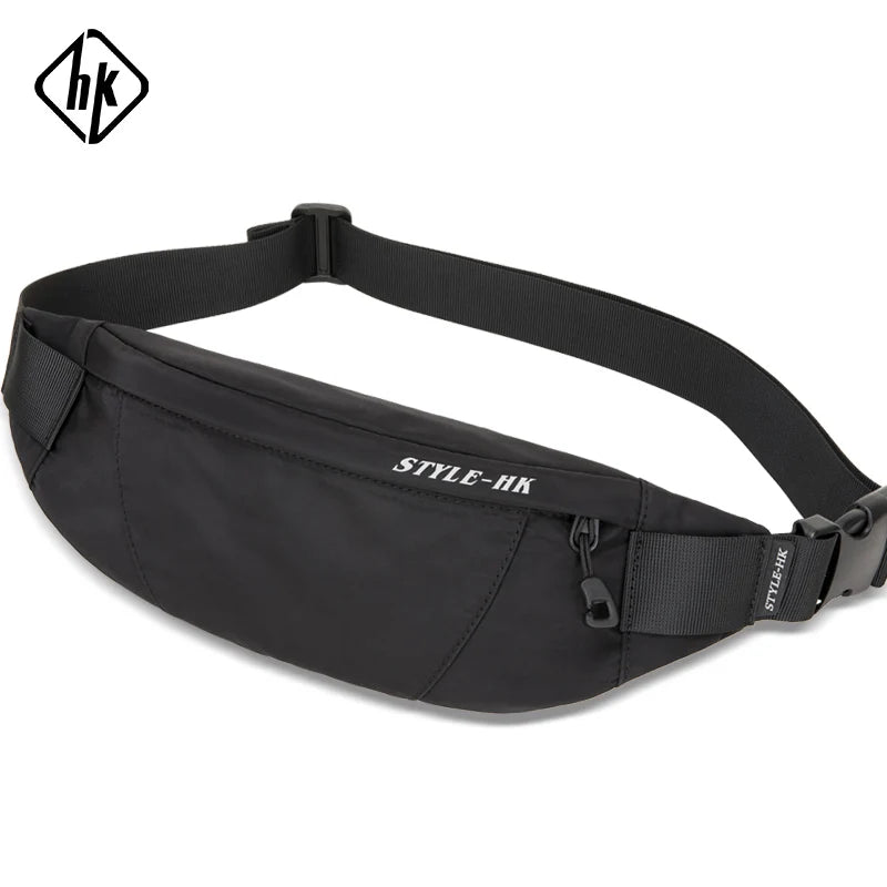 Hcankcan casual à prova dwaterproof água saco de cintura dos homens moda camuflagem bum hip pacote dinheiro telefone fanny saco para mulheres ykk zíper bolsa de ombro