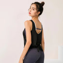 2022 novo yoga topos mulheres ginásio colete de fitness esporte topo sem mangas correndo yoga camisa secagem rápida esporte topo solto camisas esportivas