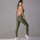 Bodysuits femininos controle de barriga levantamento de bunda esportes shapewea fitness esportes bodysuit yoga terno feminino ginásio pushup roupas de treino