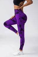 Mulheres High-end Yoga Calças Leggings Fitness Calças Esportivas de Alta elasticidade Push UP Tights Running Leggings Respirável Ginásio Leggings