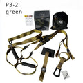 Correia de treinamento de suspensão fitness força power suspensão trainer ajustável yoga cinta montagem na parede profissional trx tensor