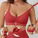 Suporte macio roupa interior sem costura confortável reunião sem anel de aço coleção luz fina respirável estilo sutiã