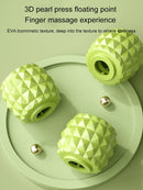 12 rodadas de equipamento de massagem de relaxamento e alongamento muscular de emagrecimento de perna circular, artefato de emagrecimento de perna, braçadeira circular de perna