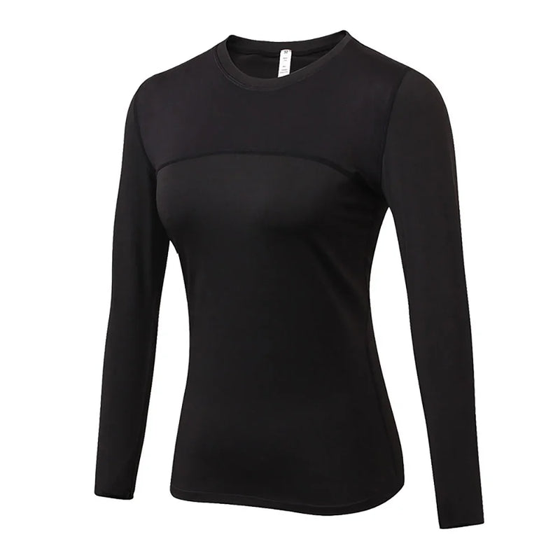 Camiseta esportiva de yoga de manga longa feminina legal seco atlético correndo caminhadas yoga topo fitness correndo camisas de treino
