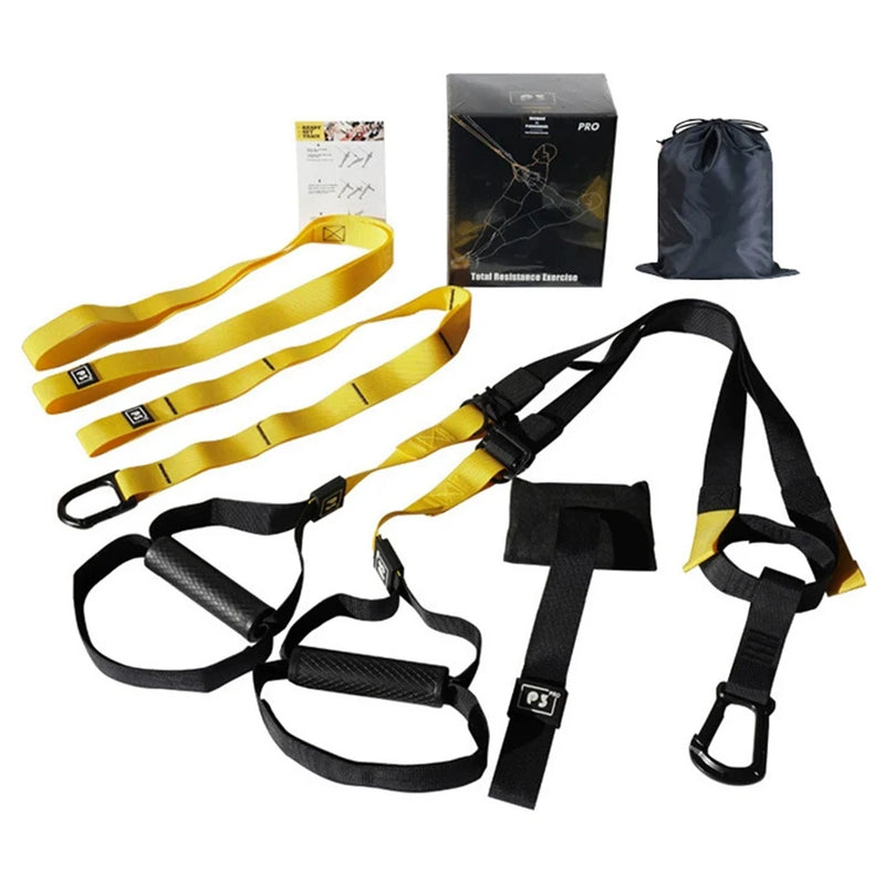 Sistema de treinamento de suspensão resistente para treinamento de peso Cardio Cross-Training e treinamento de resistência Treinamento de resistência em casa