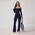 Fubeike novo macacão de yoga para esportes volta beleza volta marrom sem costura alça de ombro duplo collants sexy bodysuit de uma peça
