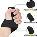 Correias de pulso de levantamento de peso treinamento de força ajustável antiderrapante ginásio fitness cinta de levantamento suporte de pulso esportes aperto banda