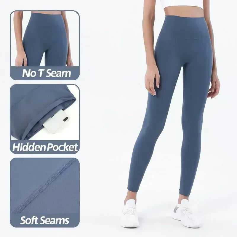 Conjunto de sutiã e leggings esportivos de 2 peças para mulheres, roupas para academia, sentimento nu, conjunto de fitness feminino, roupas para exercícios