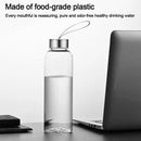 1pc transparente garrafa de água de plástico para beber portátil esporte xícara de café de chá ferramenta de cozinha crianças garrafa de água para o escritório da escola