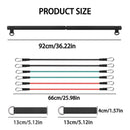 Kit de pilates com faixas de resistência, pilates de ioga multifuncional, kit de resistência portátil para academia em casa, exercícios de corpo inteiro