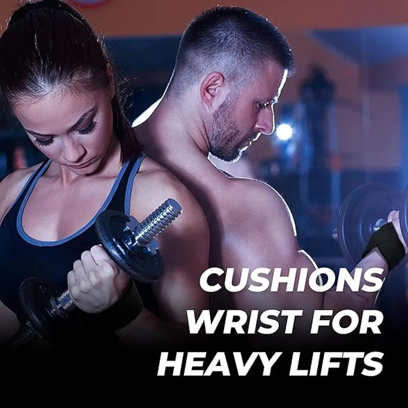 Correias de pulso de levantamento de peso treinamento de força ajustável antiderrapante ginásio fitness cinta de levantamento suporte de pulso esportes aperto banda