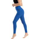 Moda feminina bolso bolha calças elásticas magro leggings ginásio correndo ciclismo calças de fitness cintura alta hip lift leggings feminino