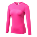 Camiseta esportiva de yoga de manga longa feminina legal seco atlético correndo caminhadas yoga topo fitness correndo camisas de treino