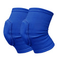 2 pçs esportes compressão joelheiras elástico joelho protetor espessamento esponja joelho cinta suporte para dança treino treinamento