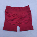 Leggings mulheres scrunch sem costura yoga leggings ginásio calças esportivas baixa faixa com nervuras alta estiramento roupa de fitness treino collants