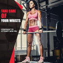 Correias de pulso de levantamento de peso treinamento de força ajustável antiderrapante ginásio fitness cinta de levantamento suporte de pulso esportes aperto banda