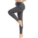 Moda feminina bolso bolha calças elásticas magro leggings ginásio correndo ciclismo calças de fitness cintura alta hip lift leggings feminino