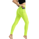 Moda feminina bolso bolha calças elásticas magro leggings ginásio correndo ciclismo calças de fitness cintura alta hip lift leggings feminino