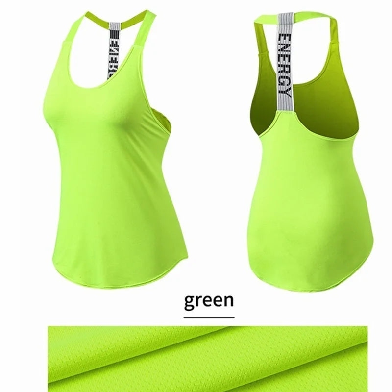 Mulheres ginásio topos preto sem mangas yoga topo feminino camisa de fitness ginásio colete correndo treino esportes topos carta sem costas camisa