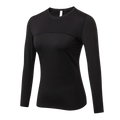 Camiseta esportiva de yoga de manga longa feminina legal seco atlético correndo caminhadas yoga topo fitness correndo camisas de treino
