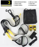 Cinta de treinamento de suspensão ajustável banda de fitness cinta de exercício de peito treinamento de resistência em casa ginásio equipamento de exercício resistência