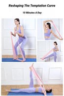 Yoga pilates faixa de resistência portátil esportes fitness treinamento longo estiramento força em casa elástico exercício cinto tensão