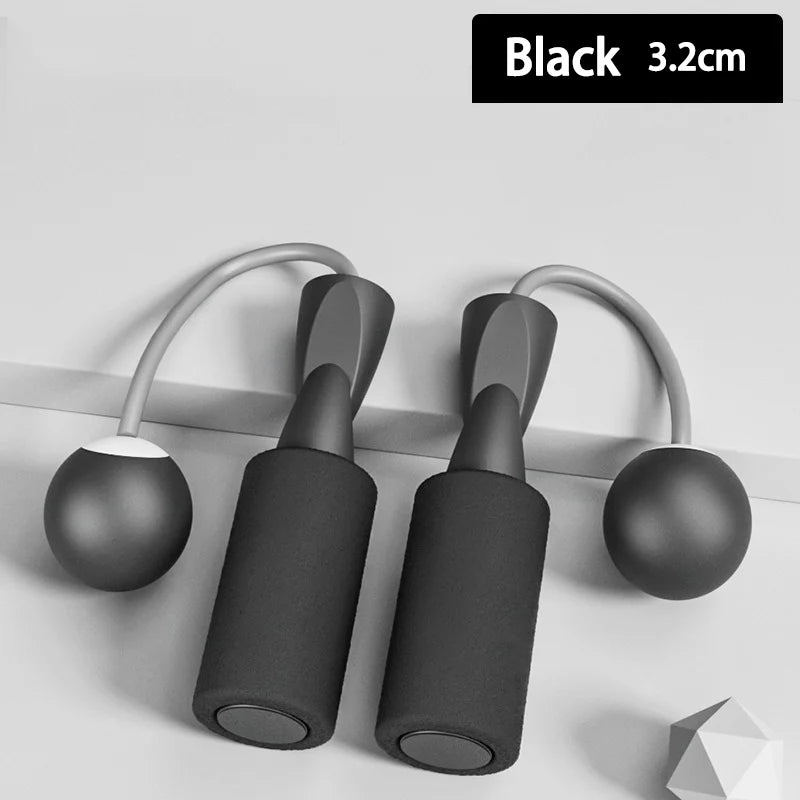 1pc corda de pular sem fio pesada, corda de pular de fitness com bola grande, adequada para esportes internos domésticos, queima de gordura