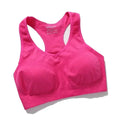 Sutiã esportivo feminino superior push up sutiã de fitness underwear esporte topos respirável correndo colete ginásio sutiã ativo