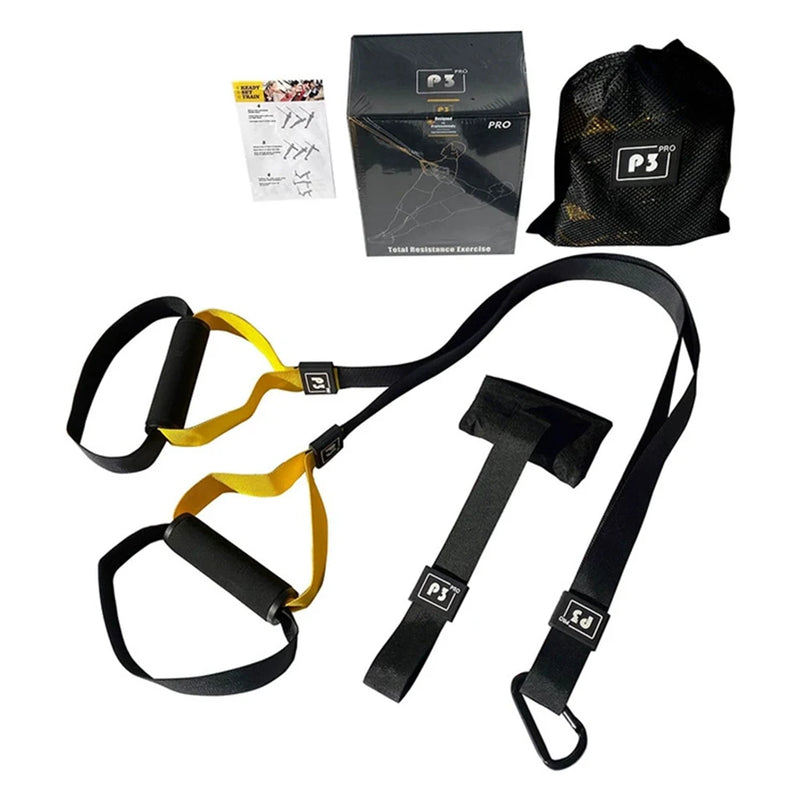 Sistema de treinamento de suspensão resistente para treinamento de peso Cardio Cross-Training e treinamento de resistência Treinamento de resistência em casa