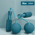 1pc corda de pular sem fio pesada, corda de pular de fitness com bola grande, adequada para esportes internos domésticos, queima de gordura