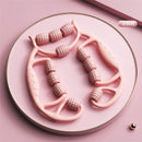 12 rodadas de equipamento de massagem de relaxamento e alongamento muscular de emagrecimento de perna circular, artefato de emagrecimento de perna, braçadeira circular de perna