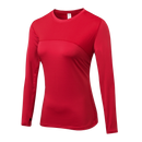 Camiseta esportiva de yoga de manga longa feminina legal seco atlético correndo caminhadas yoga topo fitness correndo camisas de treino