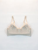 Suporte macio roupa interior sem costura confortável reunião sem anel de aço coleção luz fina respirável estilo sutiã