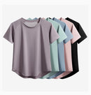 Drur 2 pçs conjunto de ginásio feminino verão roupas esportivas 2 peça manga curta camisa esportiva shorts define jogging terno feminino agasalho novo