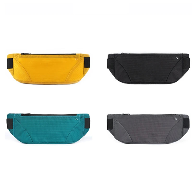Saco de cintura colorido à prova dwaterproof água saco de cintura correndo jogging cinto bolsa zip fanny pacote esporte corredor crossbody sacos homens e mulheres