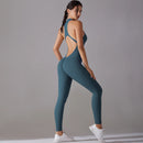 Bodysuits femininos controle de barriga levantamento de bunda esportes shapewea fitness esportes bodysuit yoga terno feminino ginásio pushup roupas de treino