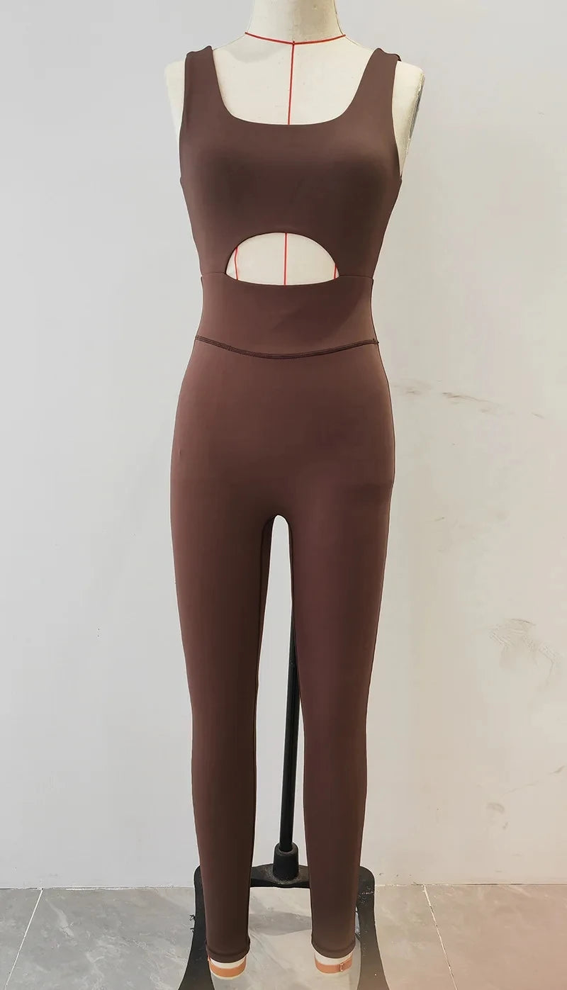 Conjuntos de yoga macacões feminino v-back uma peça alta elástica bodysuits roupas esportivas fitness acolchoado náilon macio ginásio treino macacão