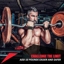 Correias de pulso de levantamento de peso treinamento de força ajustável antiderrapante ginásio fitness cinta de levantamento suporte de pulso esportes aperto banda