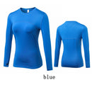Camiseta esportiva de yoga de manga longa feminina legal seco atlético correndo caminhadas yoga topo fitness correndo camisas de treino