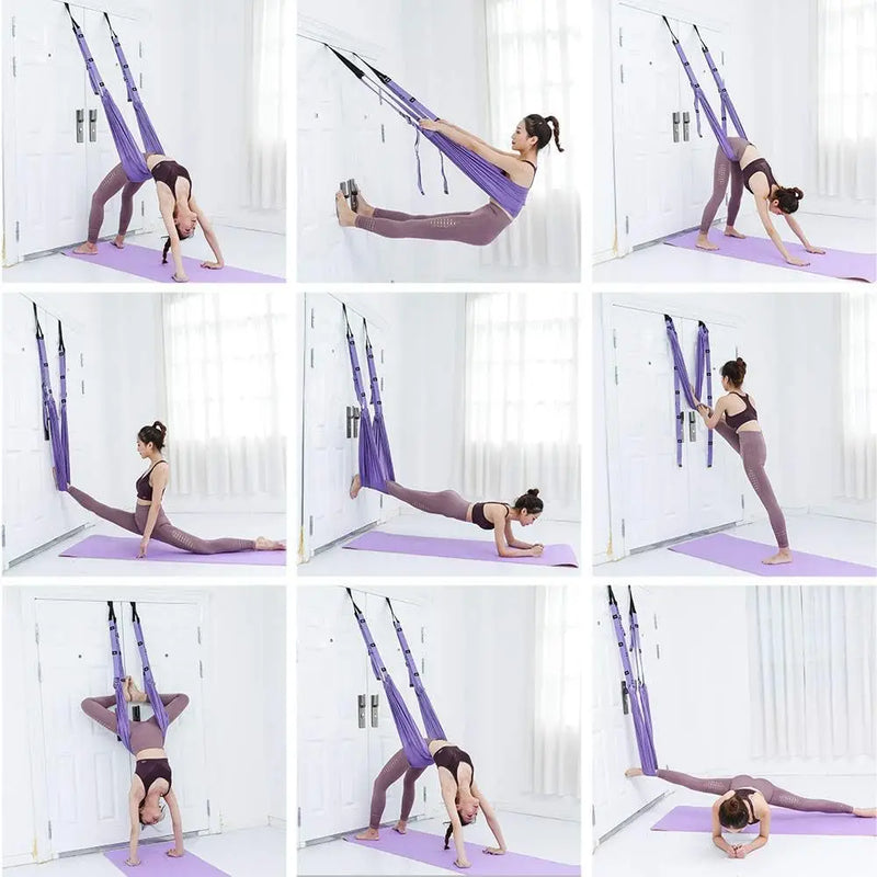 Pilates rede yoga balanço cinta trx suspensão equipamento de treinamento funcional em casa ginásio ginástica alongamento exercício slackline