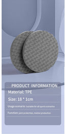 Espuma grossa Yoga Knee Pads, Exercício Almofada, Joelhos, Cotovelo, Pulso, Mãos, Cabeça, Pilates, Almofada de Ajoelhamento, 2 Pack