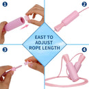 1pc corda de pular sem fio pesada, corda de pular de fitness com bola grande, adequada para esportes internos domésticos, queima de gordura