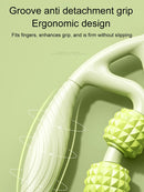 12 rodadas de equipamento de massagem de relaxamento e alongamento muscular de emagrecimento de perna circular, artefato de emagrecimento de perna, braçadeira circular de perna